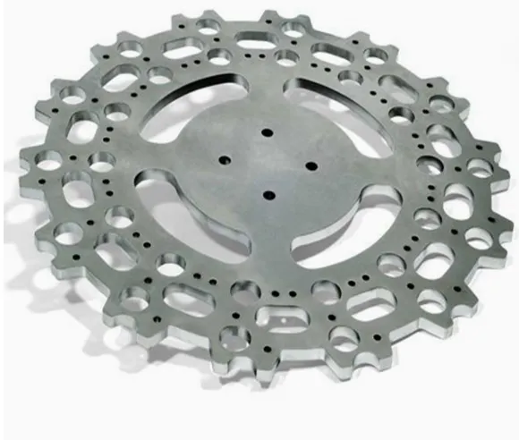 Processamento de corte de chapa de aço inoxidável